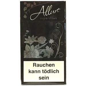 Cigarettes Allure SuperSlims Black